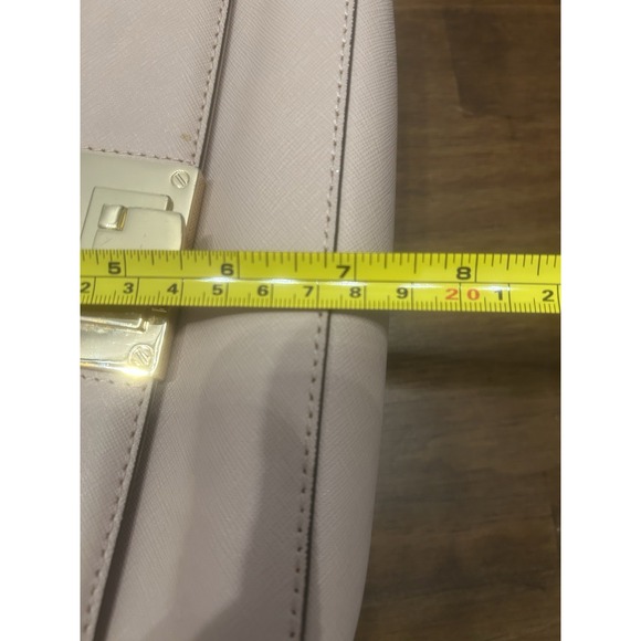 Michael Kors TINA Purse Pink Leather Studded Medium Size Crossbody Shoulder Bag - Picture 16 of 16